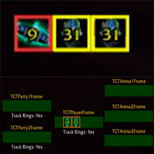 TCT (Trinket Cooldown Tracker)